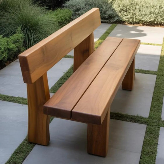 Minimalist Outdoor Garden Bench For Patio Balcony Courtyard
