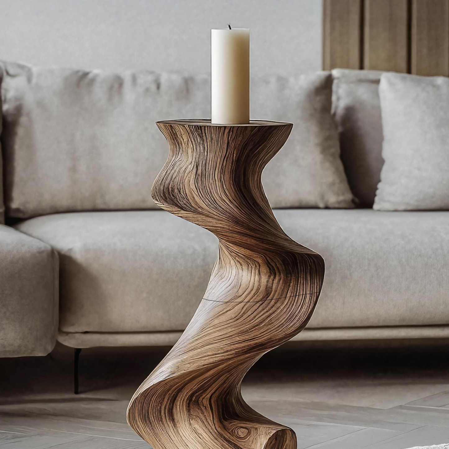 Farmhouse Candle Holder For Outdoor Garden Table Decor