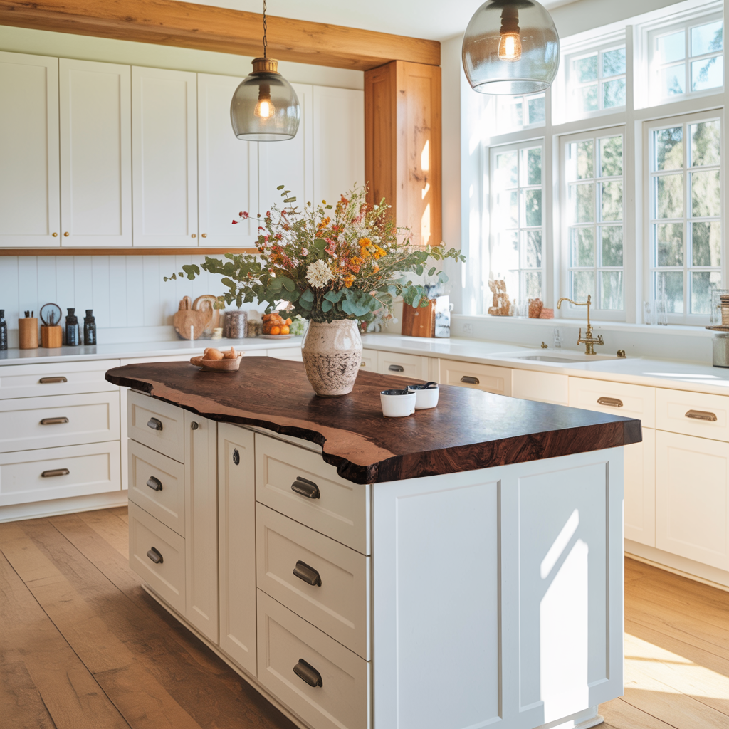 Rustic Kitchen Tabletop Dining Room Furniture Decor