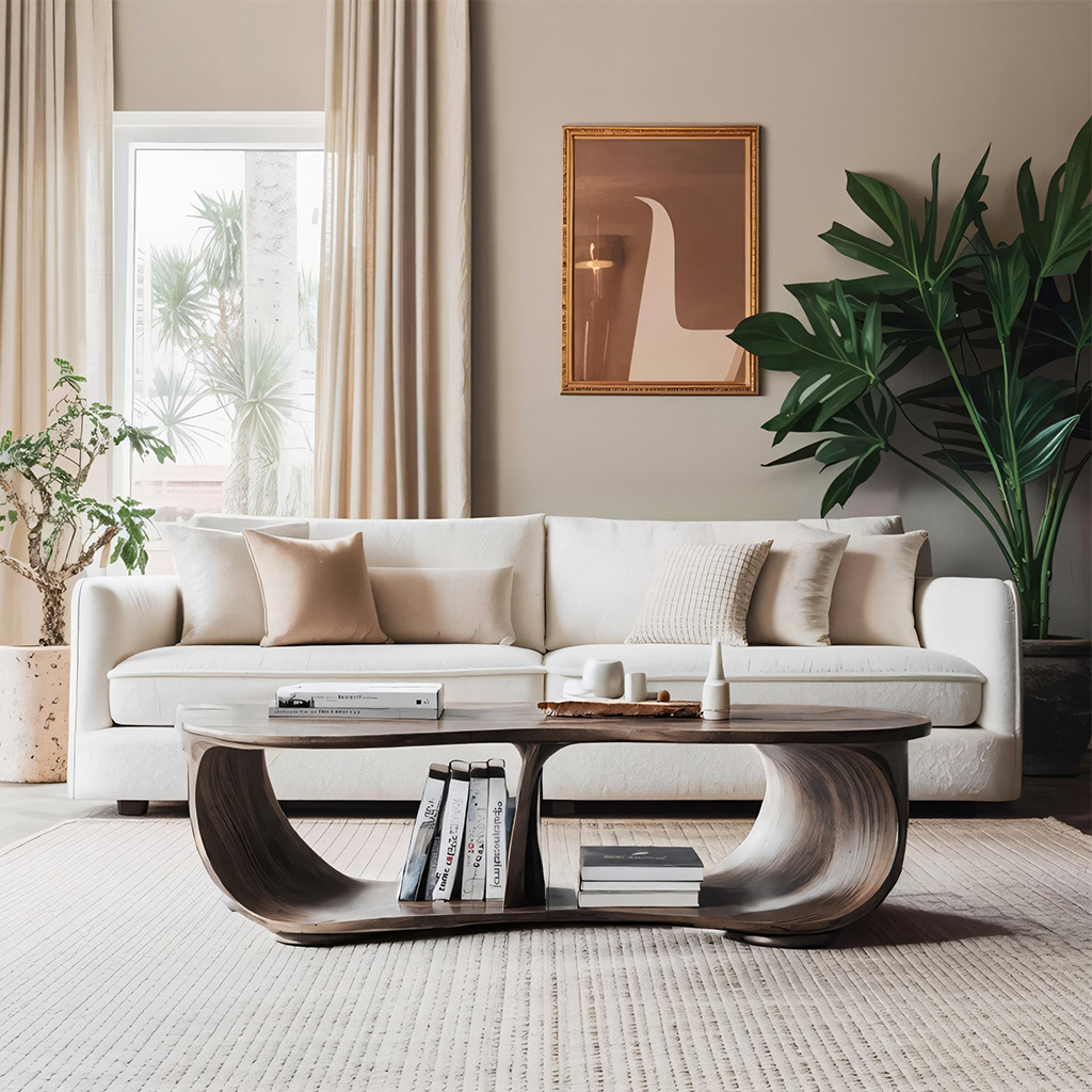 Handcrafted Solid Wood Table For Cozy Interiors