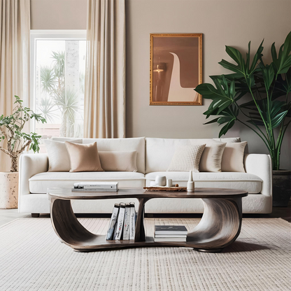 Handcrafted Solid Wood Table For Cozy Interiors