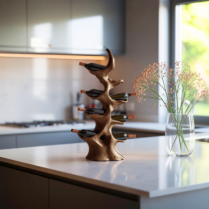 Handcrafted Wine Rack For Furniture Wine Display Unit