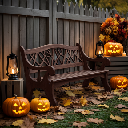 Mid Century Wooden Bench For Stylish Living Room Furniture Decor