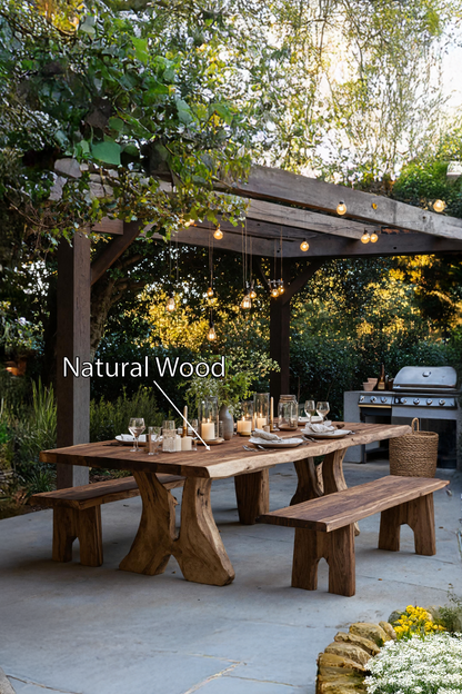 Farmhouse Dining Table For Vintage Furniture Look